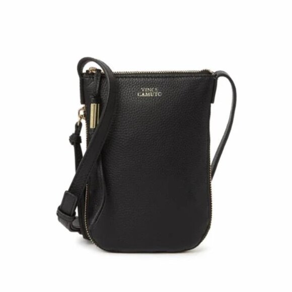 Vince Camuto Kenzy Leather Phone Crossbody Bag - Picture 1 of 3
